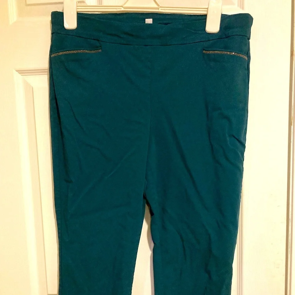 Chico’s Women’s Slacks Pants w/ Sequins Trim Sz. 16R - Picture 6 of 8